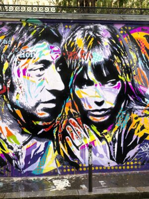 MUR MAISON GAINSBOURG by Jo Di Bona Paris 2017 © photo by Alex Gallosi