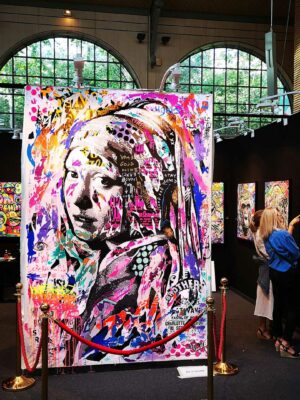PERFORMANCE LIVE URBAN ART FAIR avec Galerie Roussard by Jo Di Bona Paris 2022 - Collection privée