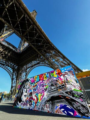 ANOUK GARNIER TOUR EIFFEL by Jo Di Bona Paris 2024 © photo by Greg Rouxel
